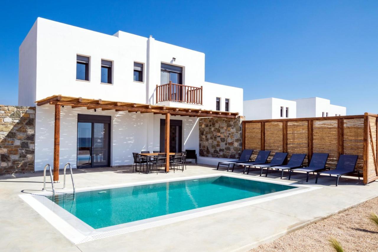 Cato Agro 5, Seafront Villa With Private Pool Afiartis エクステリア 写真