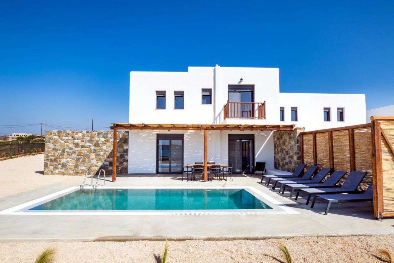Cato Agro 5, Seafront Villa With Private Pool Afiartis エクステリア 写真