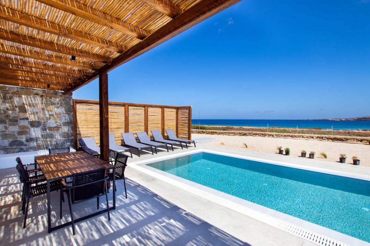 Cato Agro 5, Seafront Villa With Private Pool Afiartis エクステリア 写真
